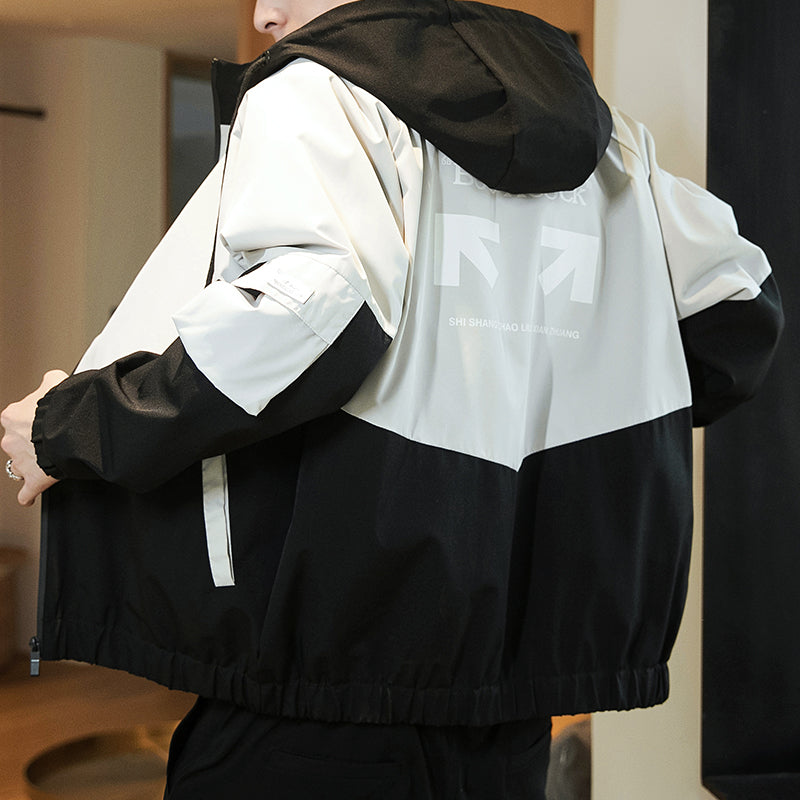 Casual Jacket Men Baseball Uniform Trendy Top Clothes